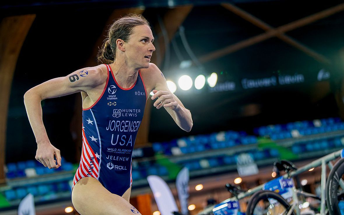 Gwen Jorgensen, die Olympiasiegerin von Rio 2016