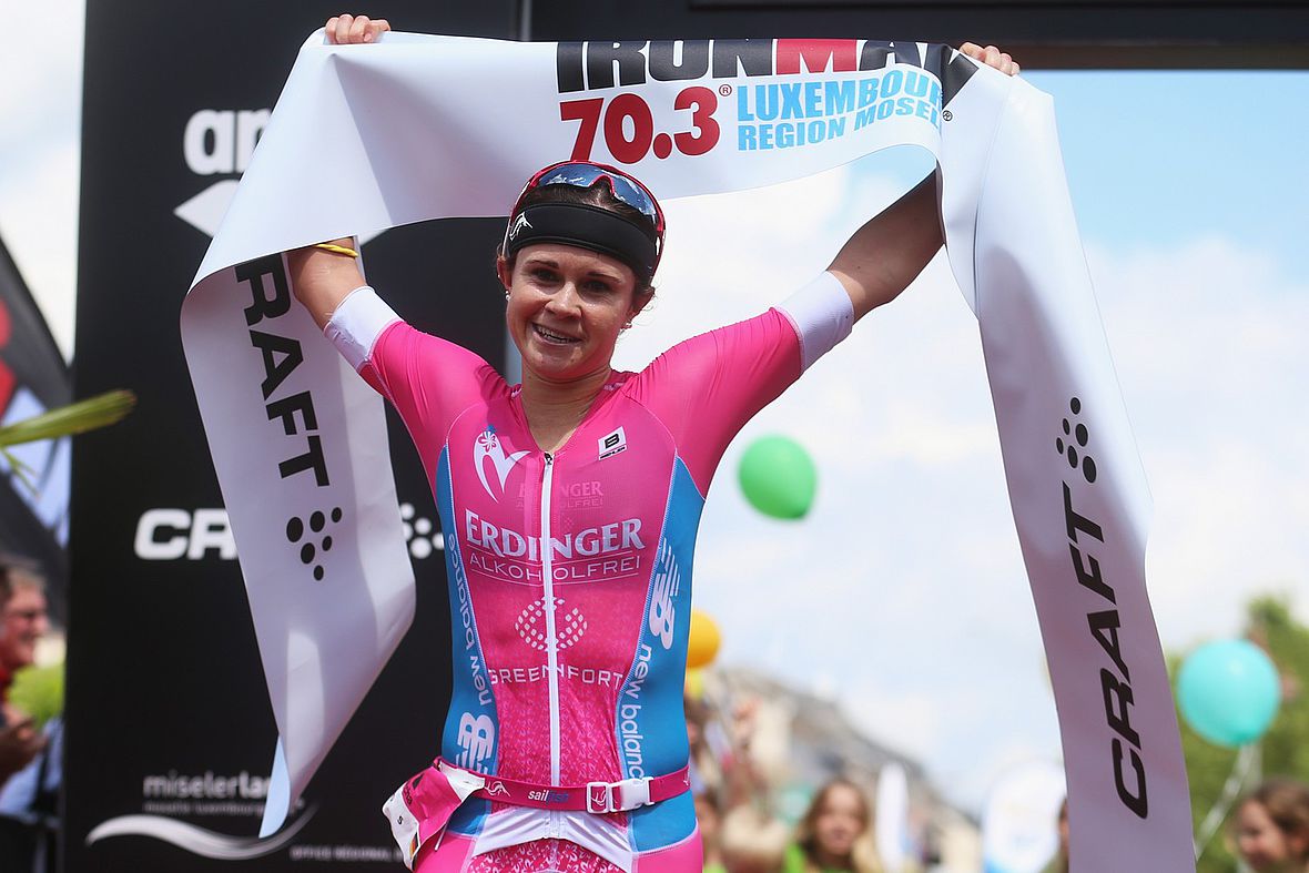 Natascha Schmitt: Die Ironman 70.3-Siegerin in Luxemburg