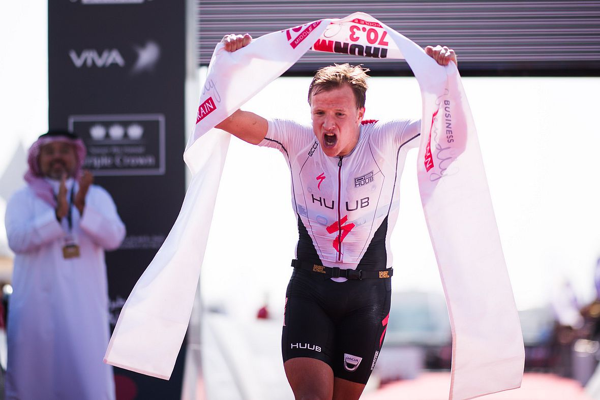 Kristian Blummenfelt - erster Ironman 70.3 - erster Sieg!