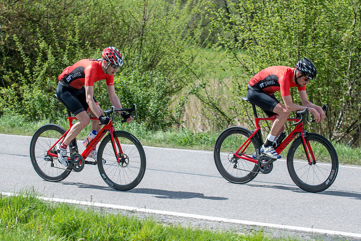 Praxistest der neuen DT Swiss Laufräder: Time-Trial beim Presse-Launch am Bodensee