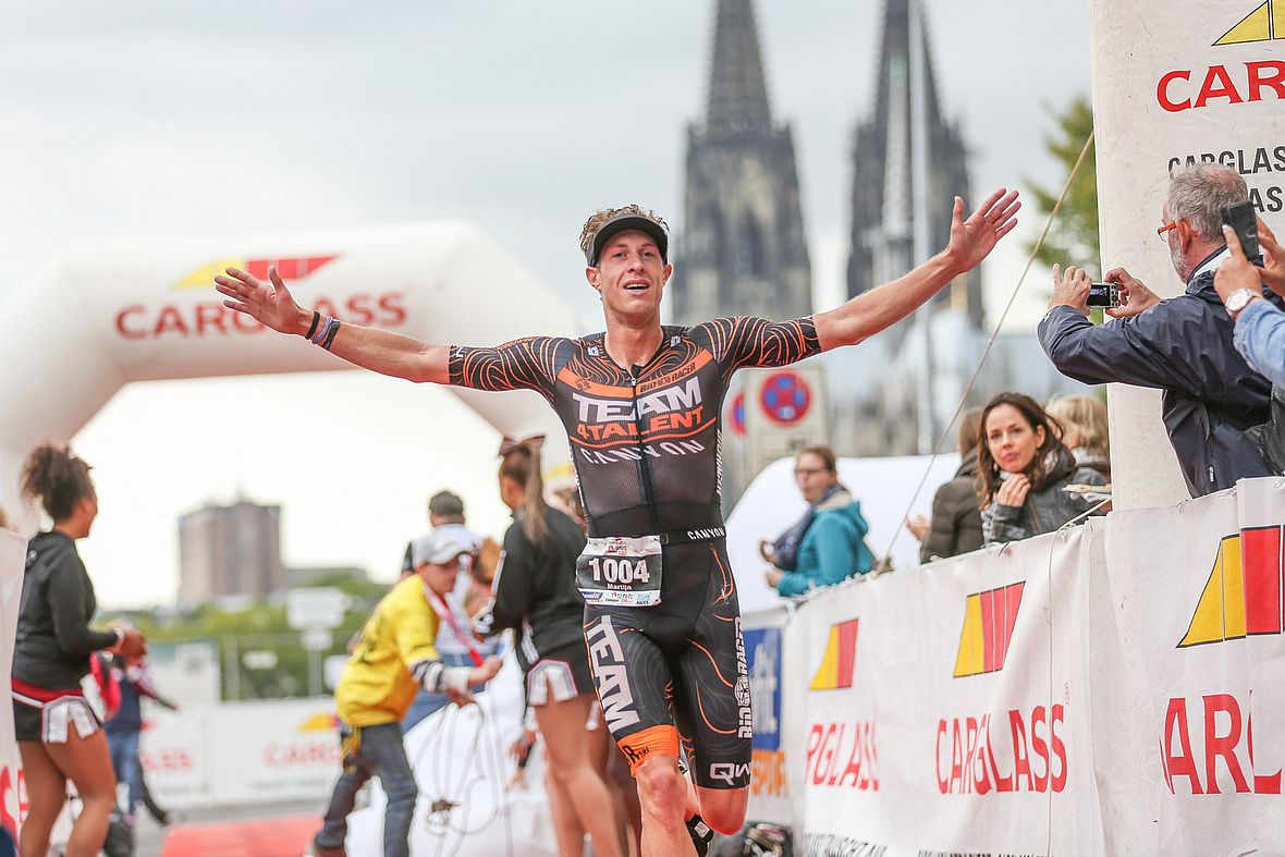 Sieg auf der Cologne Mitteldistanz:Martijn Dekker