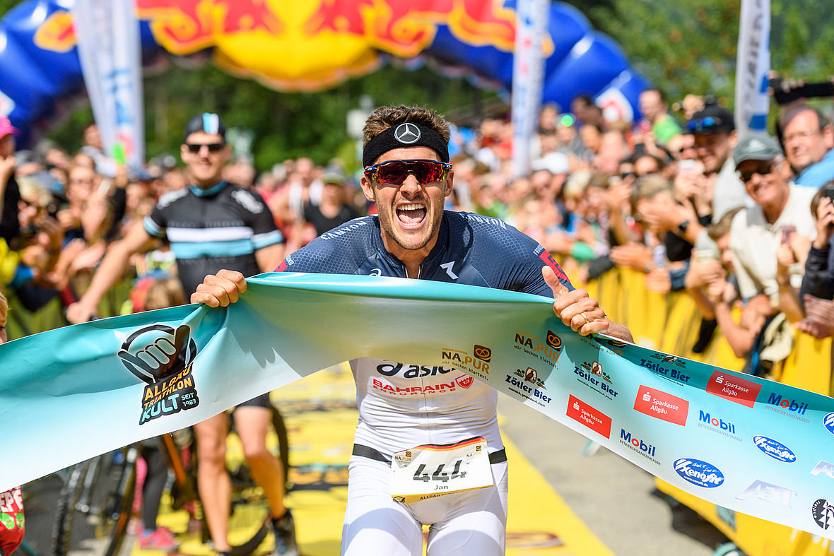 Jan Frodeno gewinnt die Mitteldistanz beim Allgäu Triathlon 2017