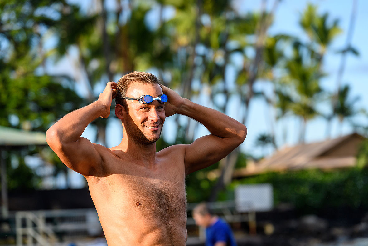 Vier mal war Jan Sibbersen beim Ironman Hawaii der schnellste Schwimmer des Tages. Gelingt es noch ein fünftes Mal?