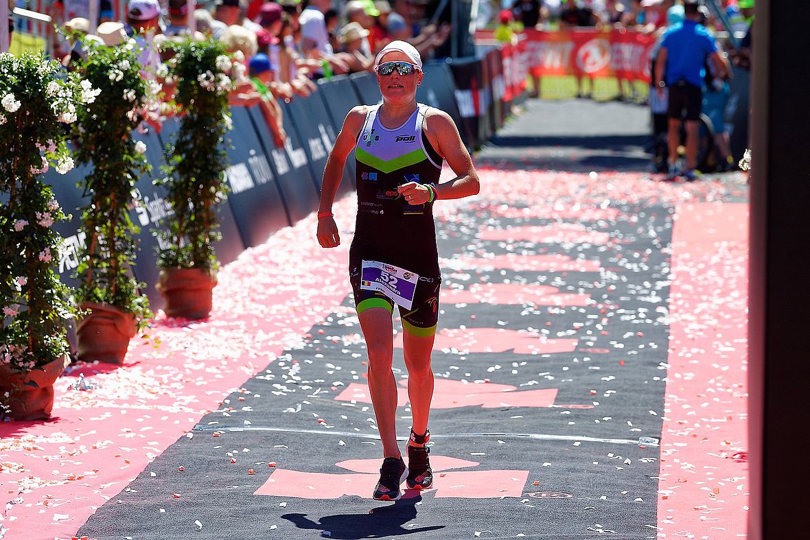 Alexandra Tondeur rennt mit bester Laufzeit aller Frauen auf Rang zwei