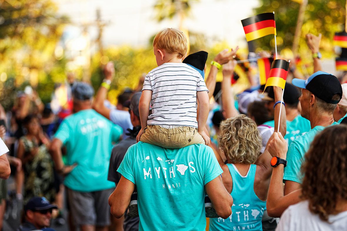Der deutsche Triathlon-Nachwuchs wird getragen