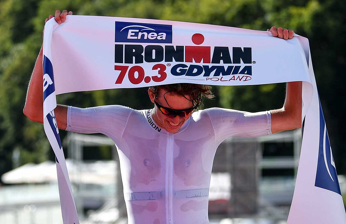 Magnus Ditlef - der junge Däne fuhr beim seinem Ironman 70.3 Sieg in Gdynia alles in Grund und Boden