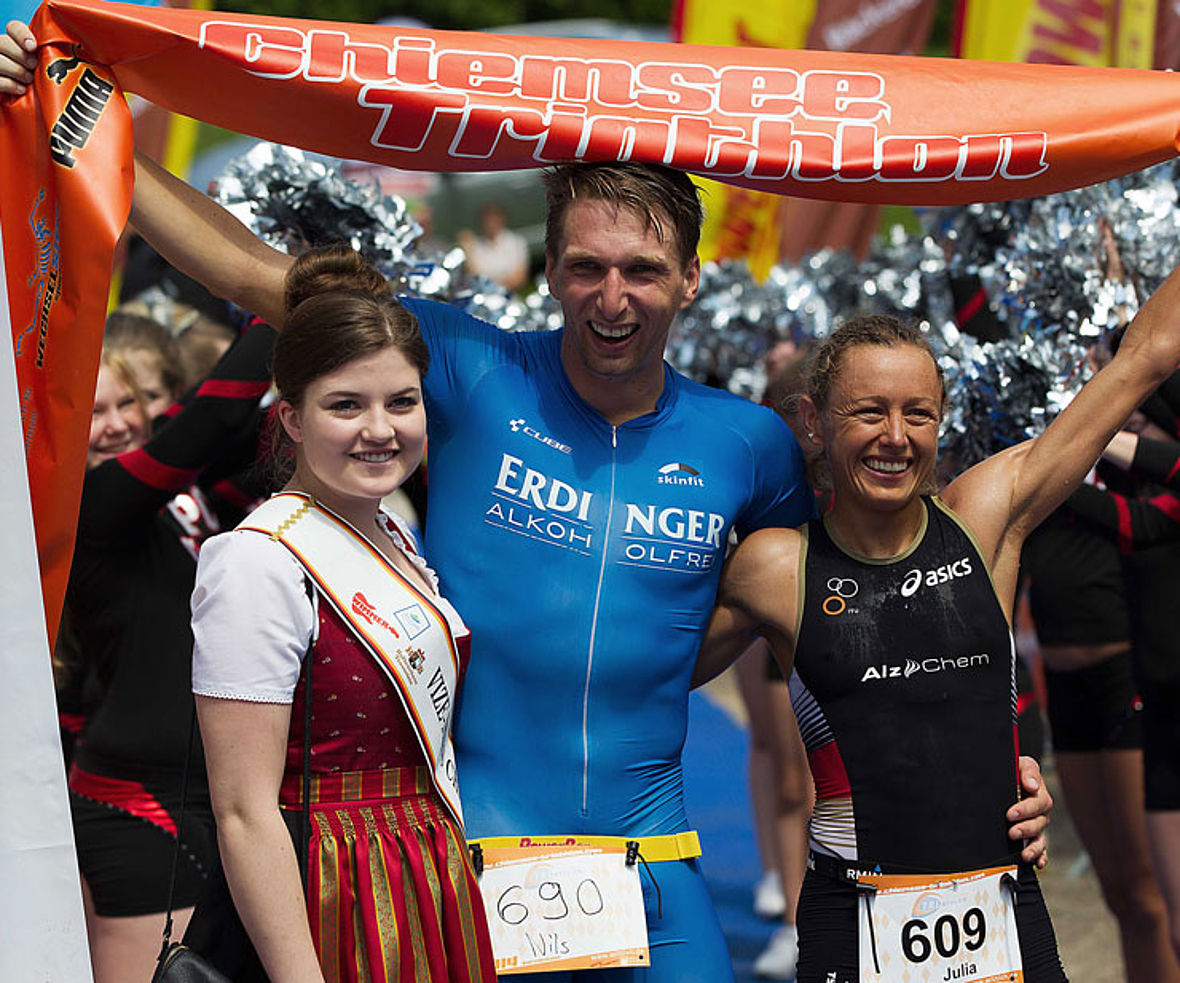 Nils Daimer und Julia Viellehner: Die Sieger auf der Kurzdistanz