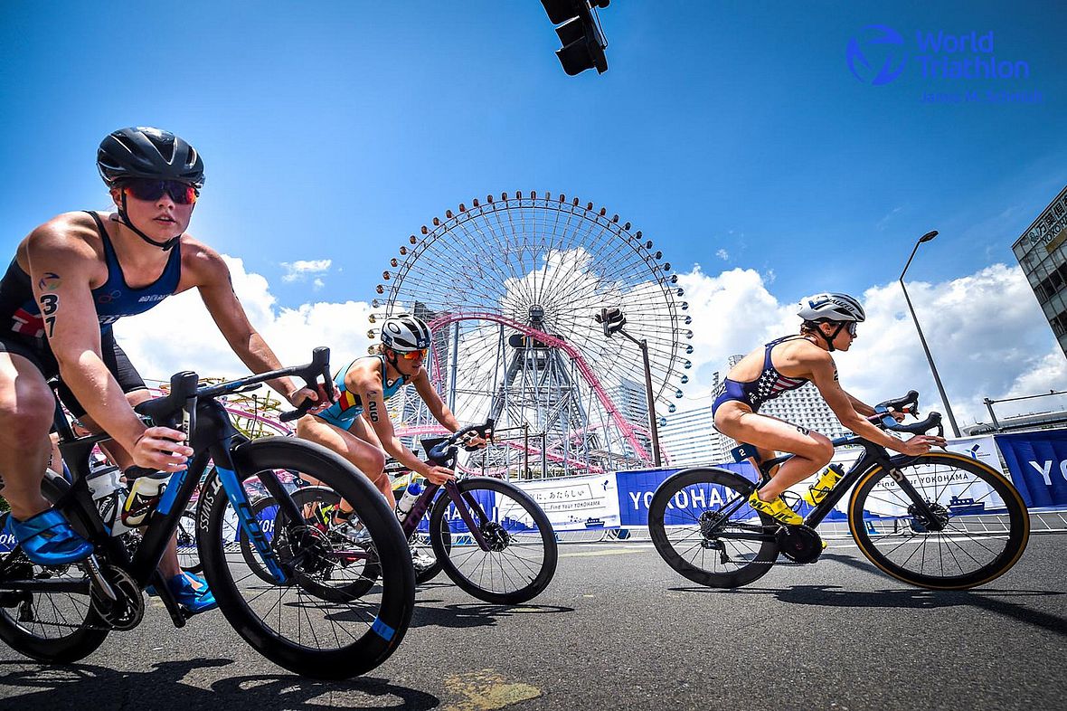 Das "Triathlon-Rad" dreht sich endlich auch wieder in der World Triathlon Championship Series