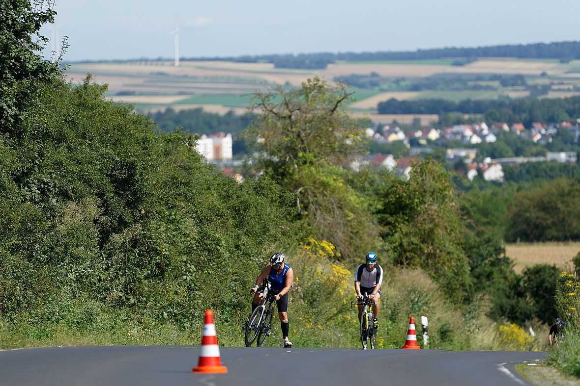 Auch ohne dem Heartbreak Hill in Bad Vilbel gab es ein paar fiese Schnapper zu bewältigen
