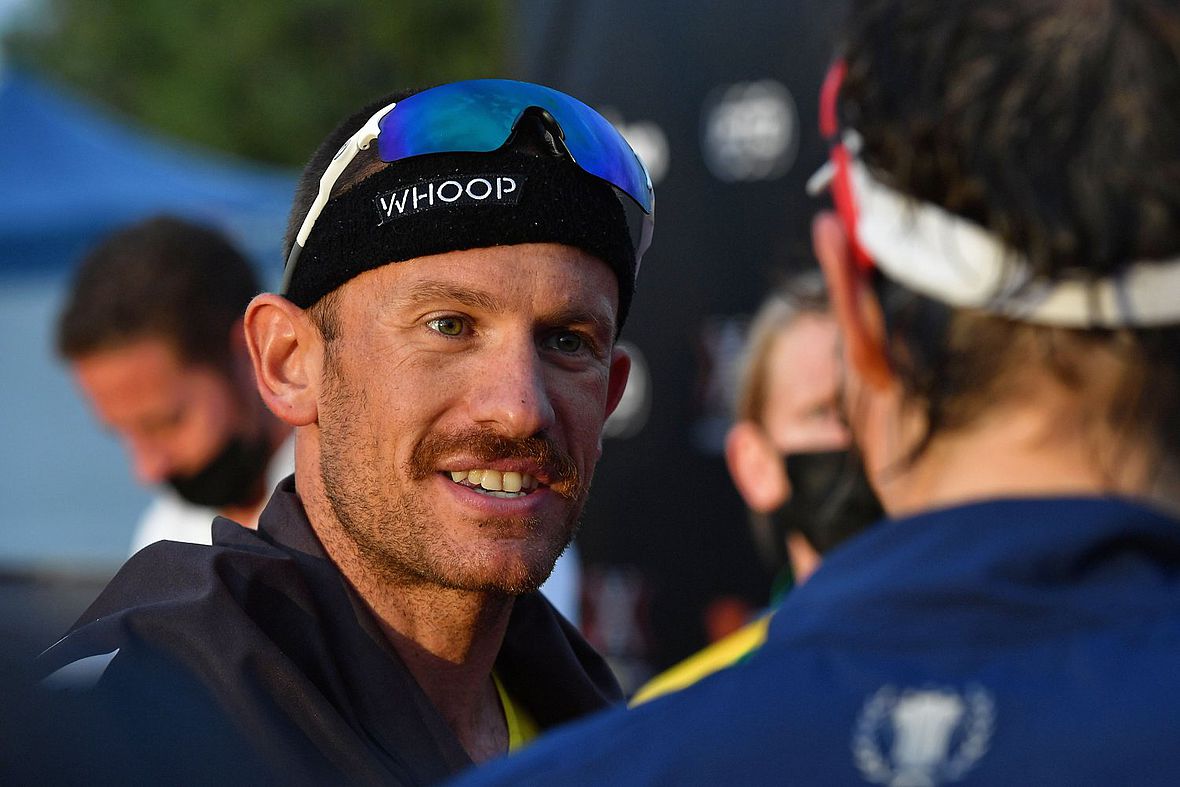 Unkaputtbar: Lionel Sanders gewann eine Woche nach dem Ironman Copenhagen sein Match trotz Radsturz vor Kienle und Starykowicz