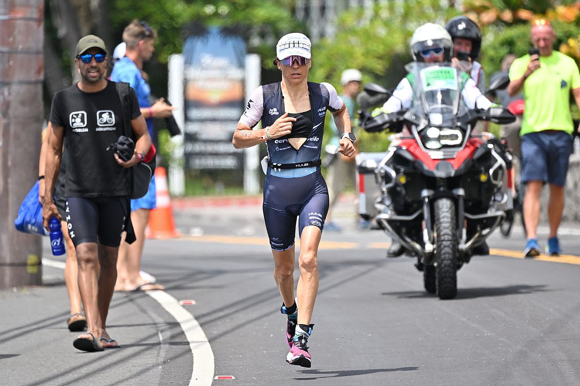 Anne Haug braucht auch einige Kilometer, um in den Marathon rein zufinden