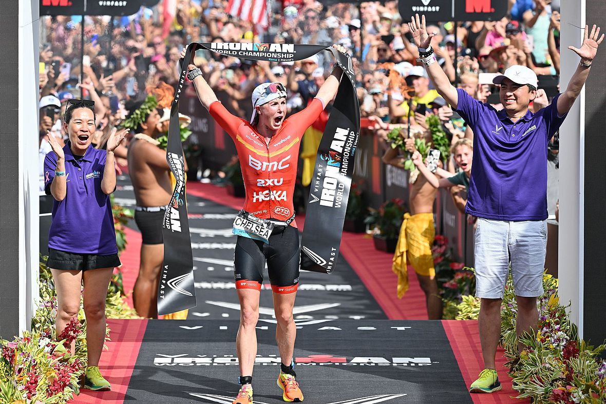 8:33:46: Chelsea Sodaras erzielte die zweitschnelle Frauenzeit in der Geschichte des Ironman Hawaii