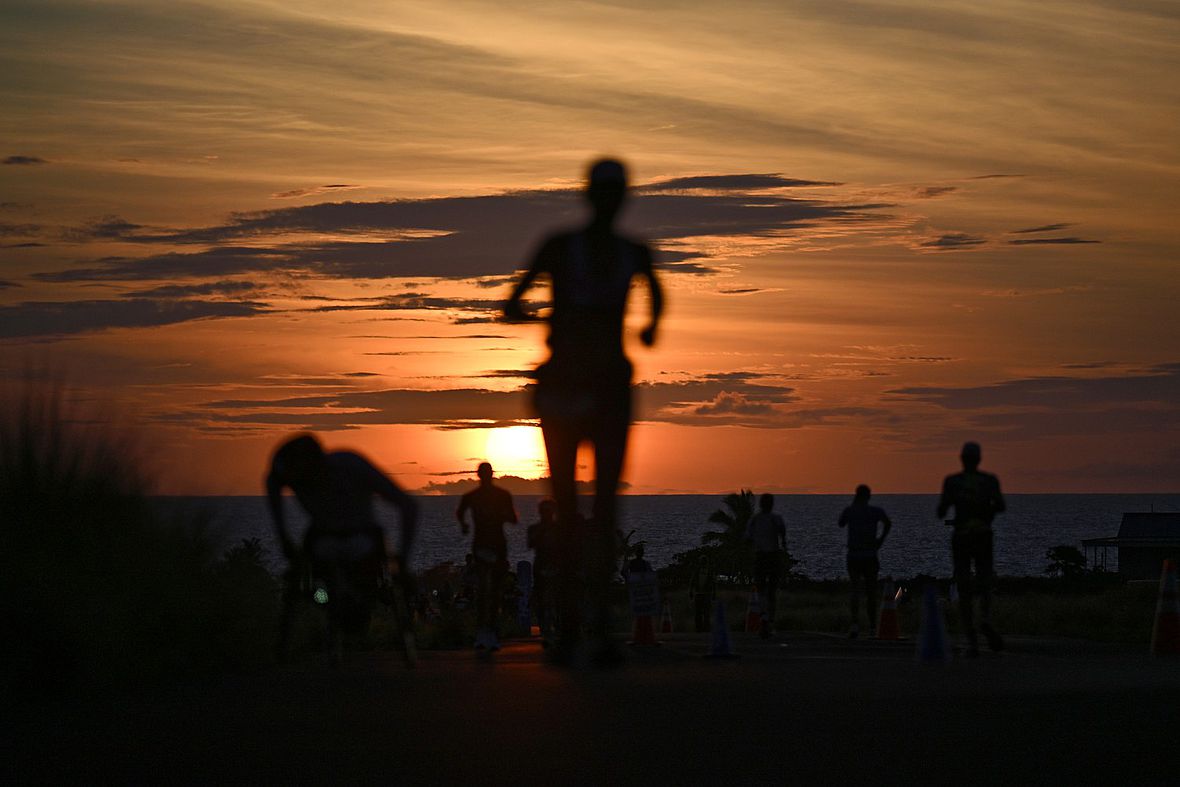 Ein Bild, das wie keines andere für den Mythos des Ironman Hawaii steht