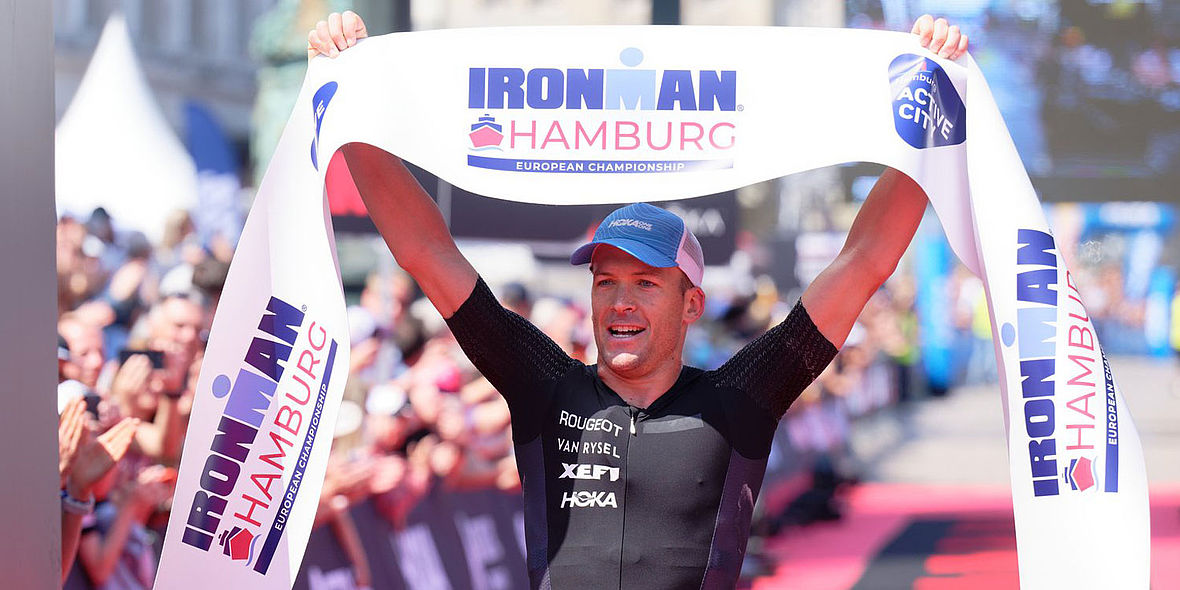 Denis Chevrot gewinnt den Ironman Hamburg 2023