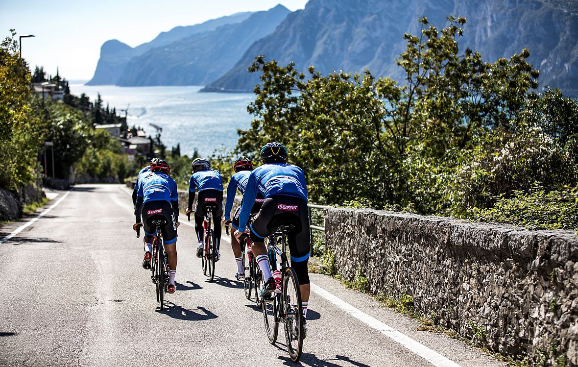 Radfahren am Gardasee: Da wird das Kilometersammeln zum echten Genuss.