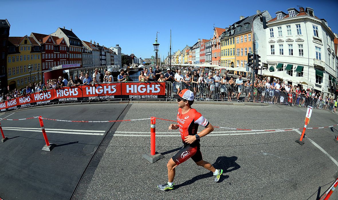 Valenza Guilherme Manocchio auf dem Weg zum Ironman-Sieg in Kopenhagen