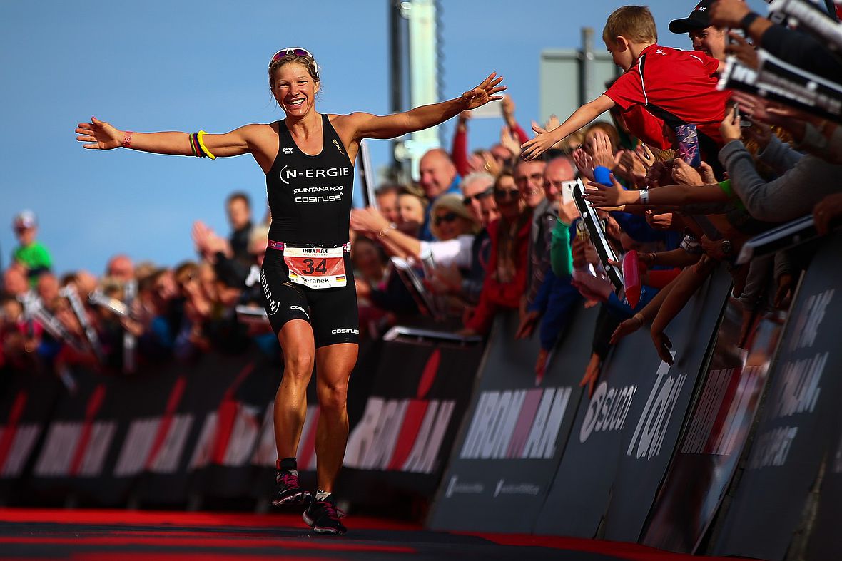 Flieger bei Anja Beranek: Ironman-Sieg in Wales