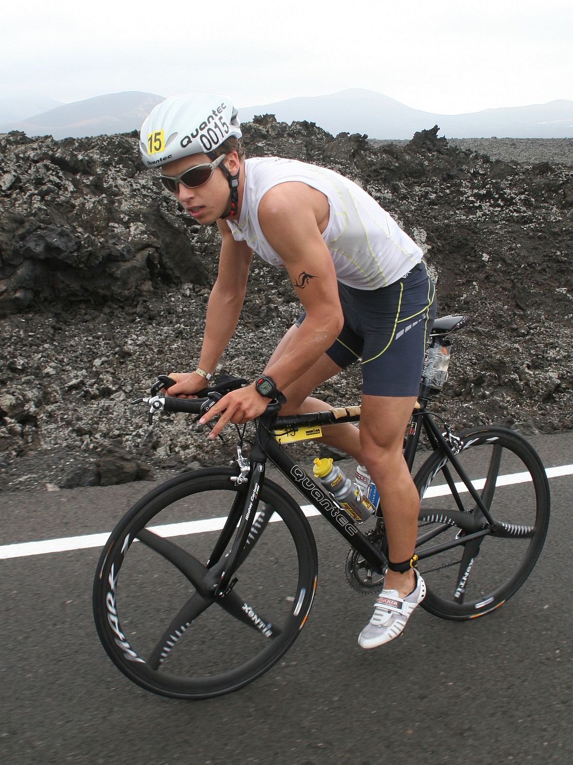 2007: Andreas Böcherer bei seiner Ironman Premiere auf Lanzarote - Platz 5 in 9:15:53