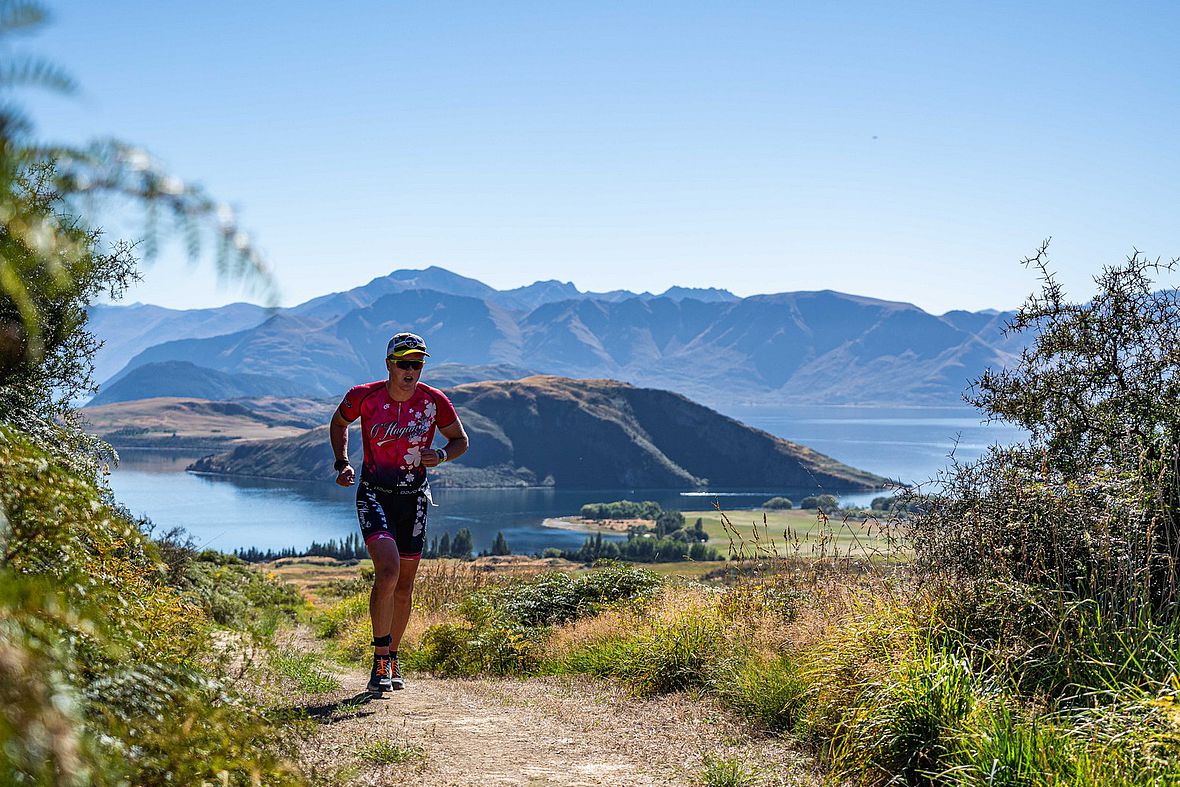 Einsames Triathlon-Erlebnis hoch über dem Lake Wanaka