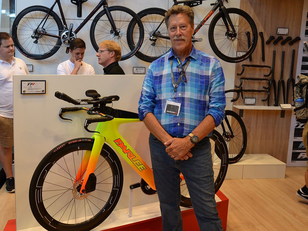 Bob Parlee und sein Parlee TTIR - das weltweit erste TT-Rad mit Scheibenbremsen