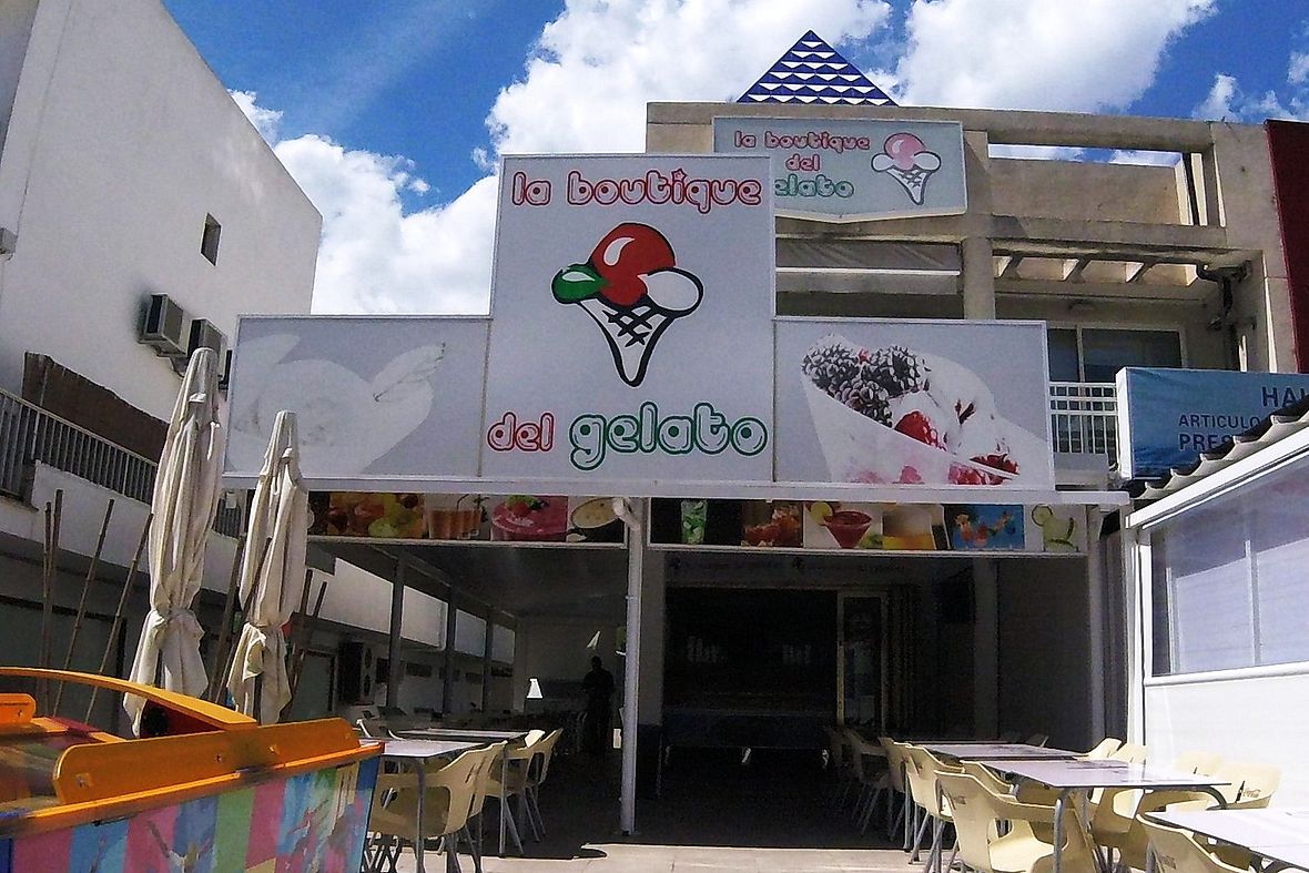 Malte Bruns liebste Aidstation auf Mallorca - die Eisdiele La Boutique Del Gelato in Alcudia