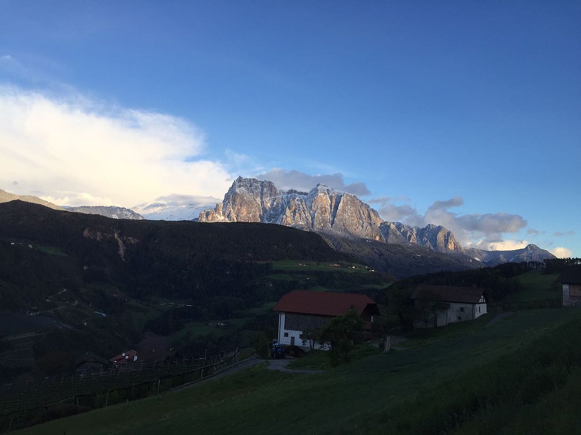 Ein neuer Trainingstag in den Südtiroler Bergen