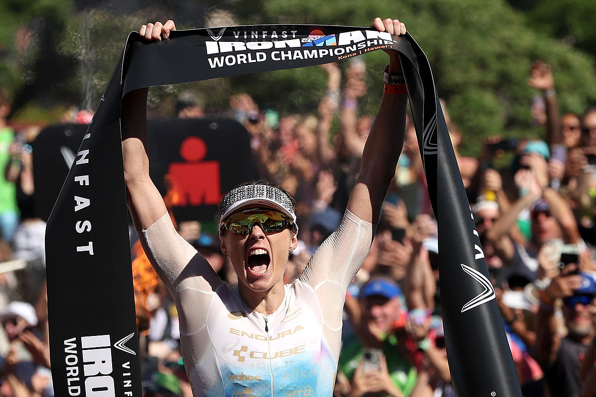 Lucy Charles-Barclay gewinnt den Ironman Hawaii 2023