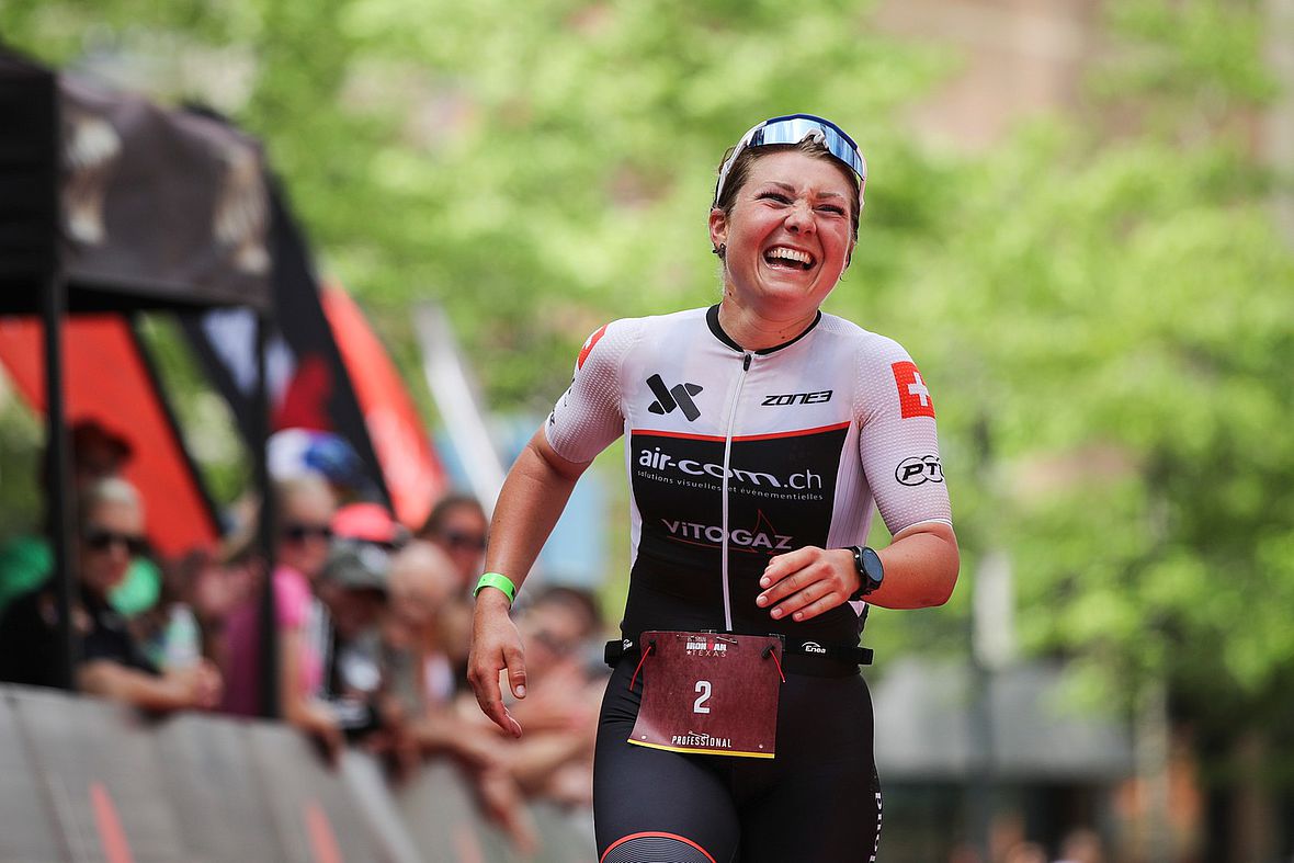 Rang 3 für die Schweizerin Joanna Ryter beim Ironman Texas 2022