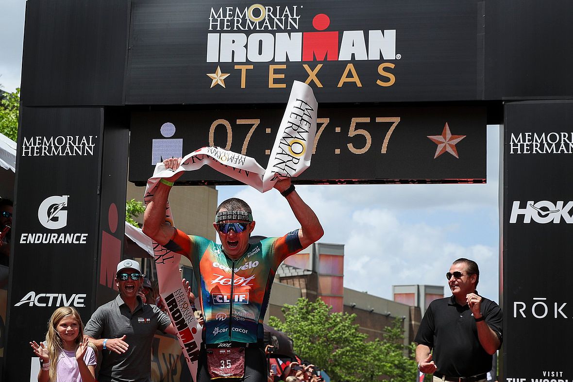 Ben Hoffman feiert beim Ironman Texas den 8. IM-Sieg der Karriere