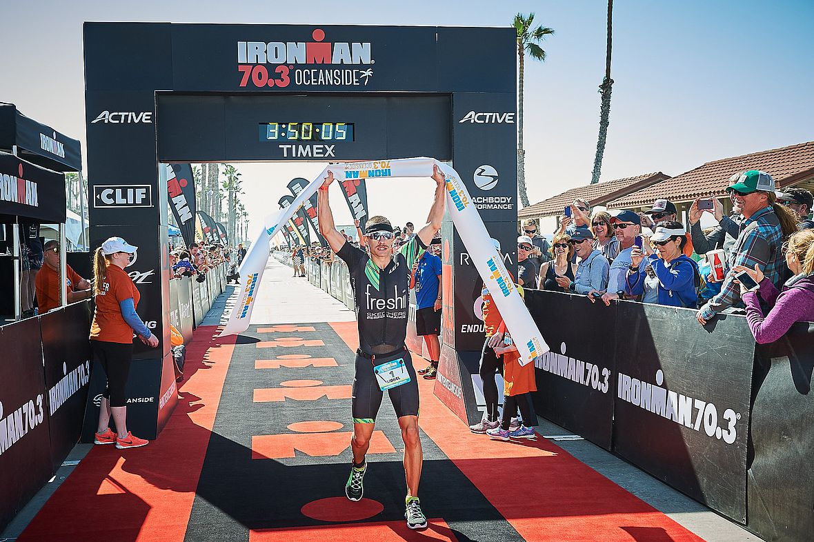 Lionel Sanders: Gelungene Titelverteidigung beim Ironman 70.3 California in Oceanside