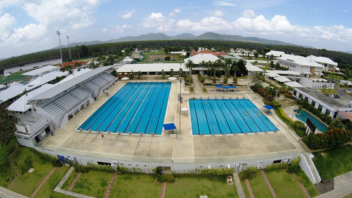 Die Swimming-Pools im Thanyapura Resort