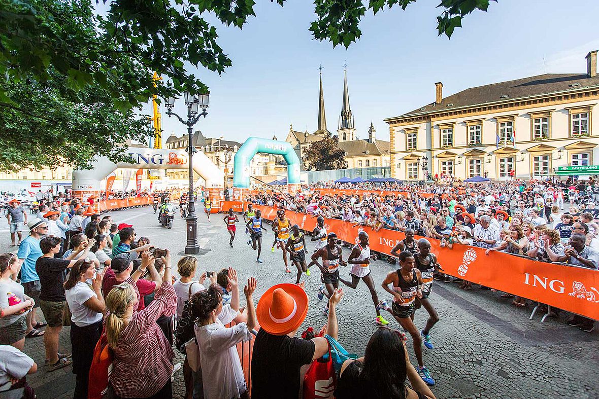 Ein Highlight: Der Nachtmarathon in Luxemburg, 2019 zugleich das Finale der TriDays-Premiere