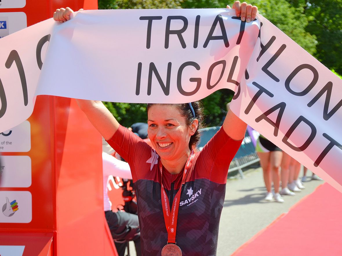 Tamara Hitz gewinnt die Mitteldistanz in Ingolstadt