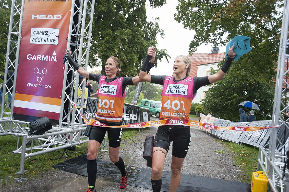 Kristin Larsson und Annika Ericsson - die ÖTILLÖ Weltmeisterinnen 2017