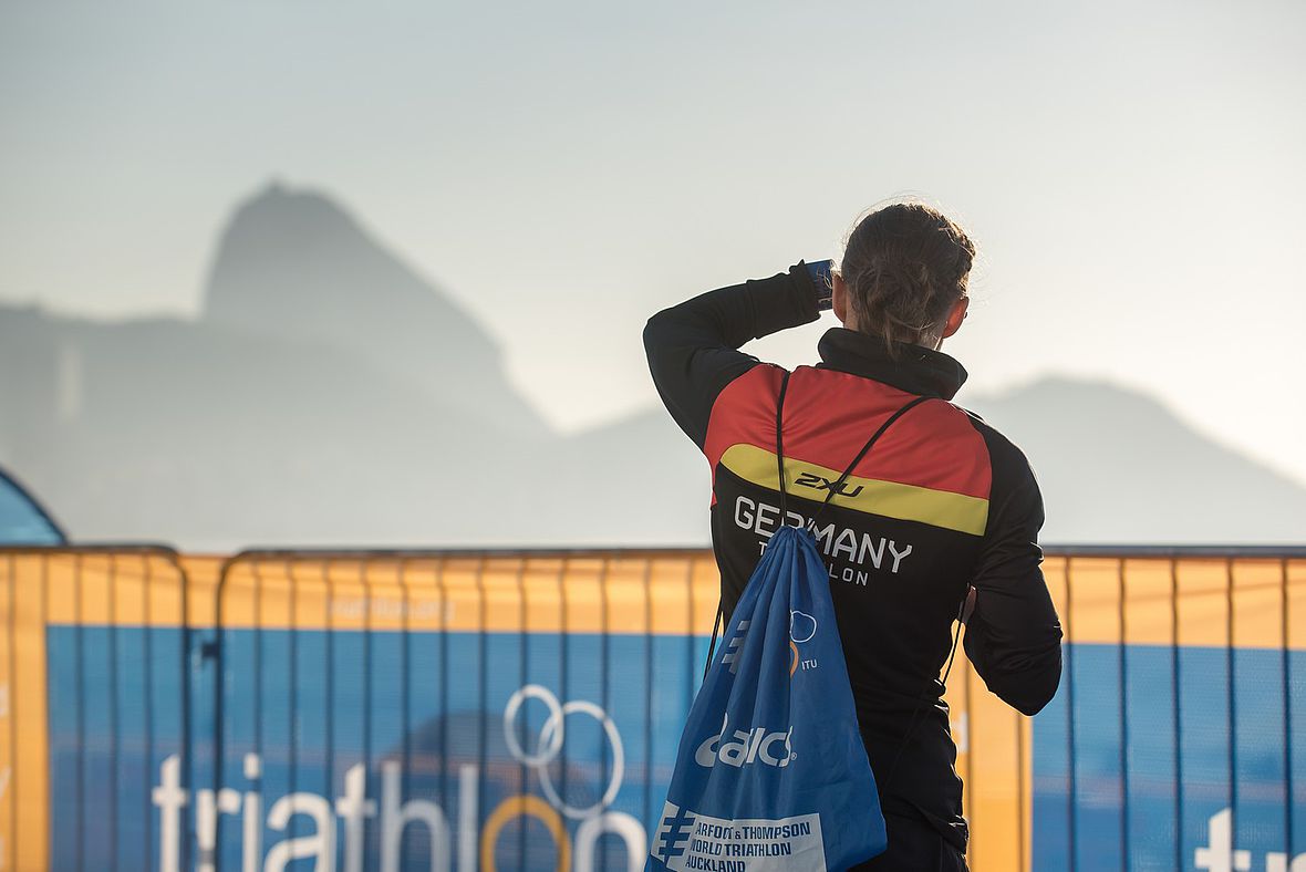 Den Blick auf Olympia in Rio gerichtet