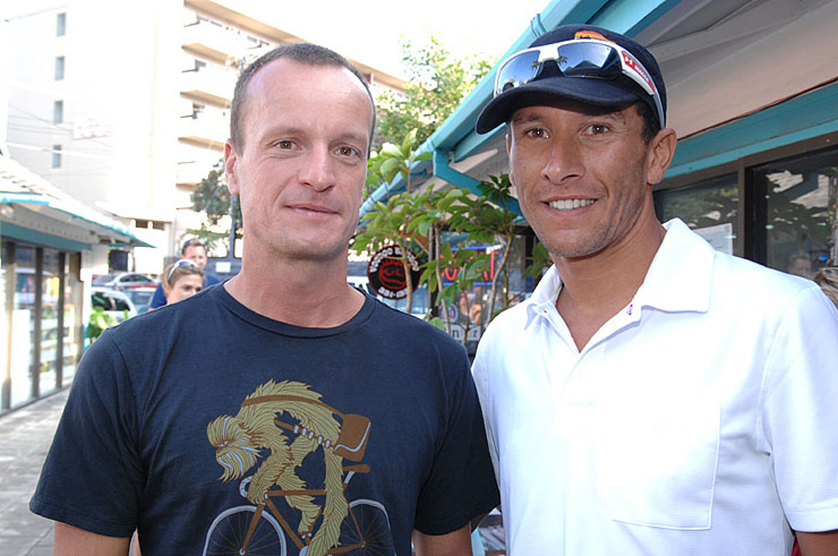 Bernd-Uwe meets Macca beim Ironman Hawaii 2011