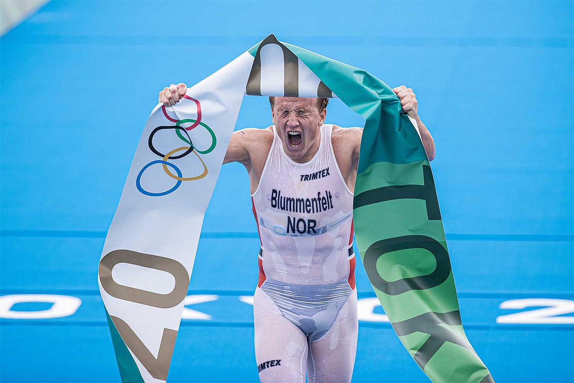 Kristian Blummenfelt: Olympiasieg in Tokio