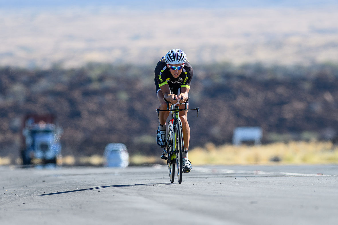 Zwei Wochen vor dem Ironman Hawaii-Raceday stand für Andi Böcherer ein Koppeltraining auf dem Programm.