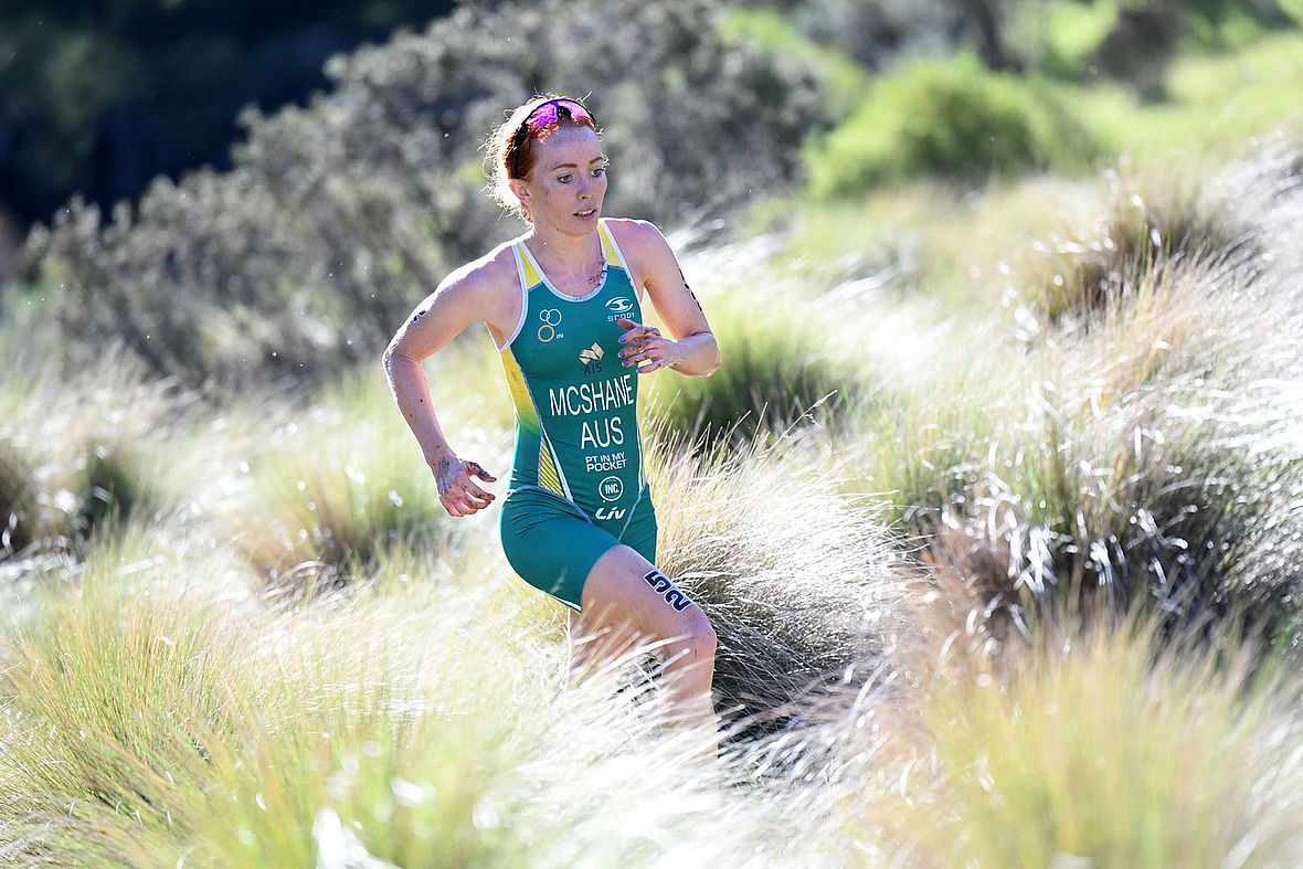Charlotte McShane aus Australien: 4. Platz bei der Premiere im Gelände
