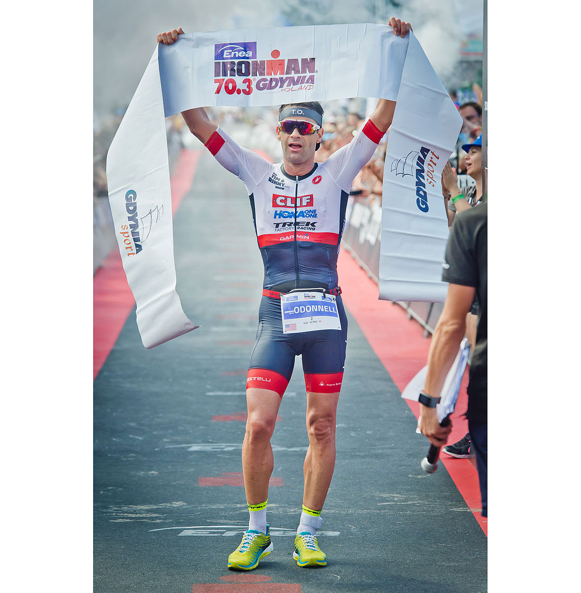 Tim O´Donnell gewinnt den Ironman 70.3 Gdynia 2018 in 3:47:41 Stunden