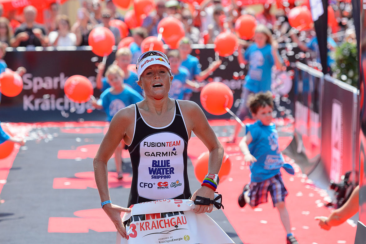 Camilla Pedersen: Ironman 70.3 Kraichgau-Siegerin 2015