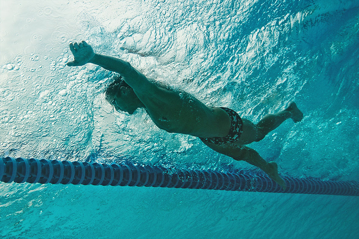 Länge schwimmt - ist ein Sprichwort unter Schwimmern - Jan Frodeno ist der Beweis dafür.