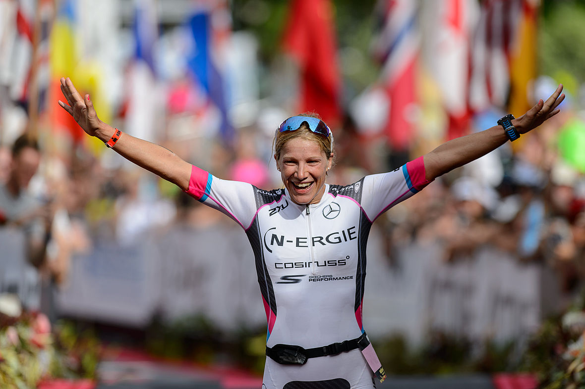 Anja Beranek - 4 Platz Ironman Hawaii - die beste deutsche Frauen-Platzierung seit 2012, als Sonja Tajsich ebenfalls Vierte wurde