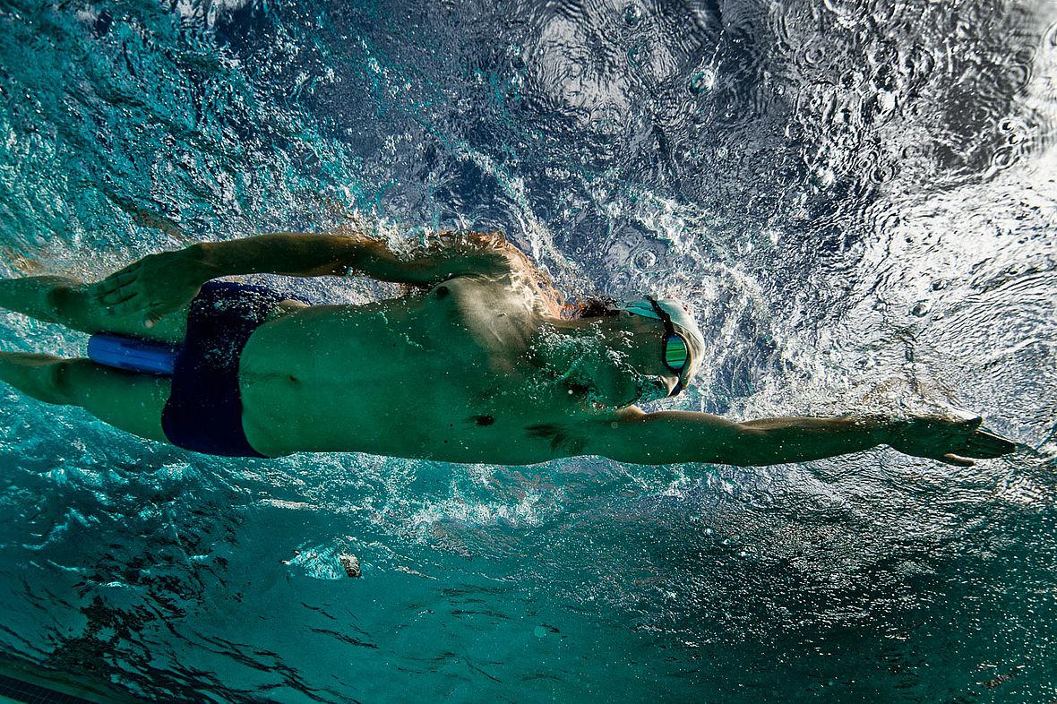 Dem Schwimmen wird beim Projekt "2. Kona-Sieg" vorentscheidende Bedeutung bekommen. Ist der Rückstand nach dem Schwimmen gering, desto größer sind die taktischen Möglichkeiten im weiteren Rennverlauf.