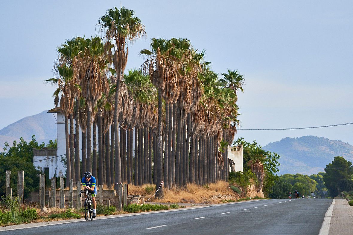 Radfahren beim Mallorca 140.6 Triathlon