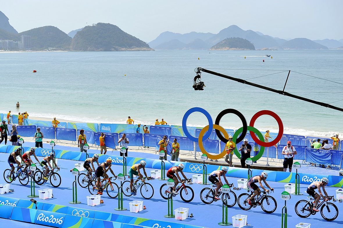 Triathlon an der Copacabana