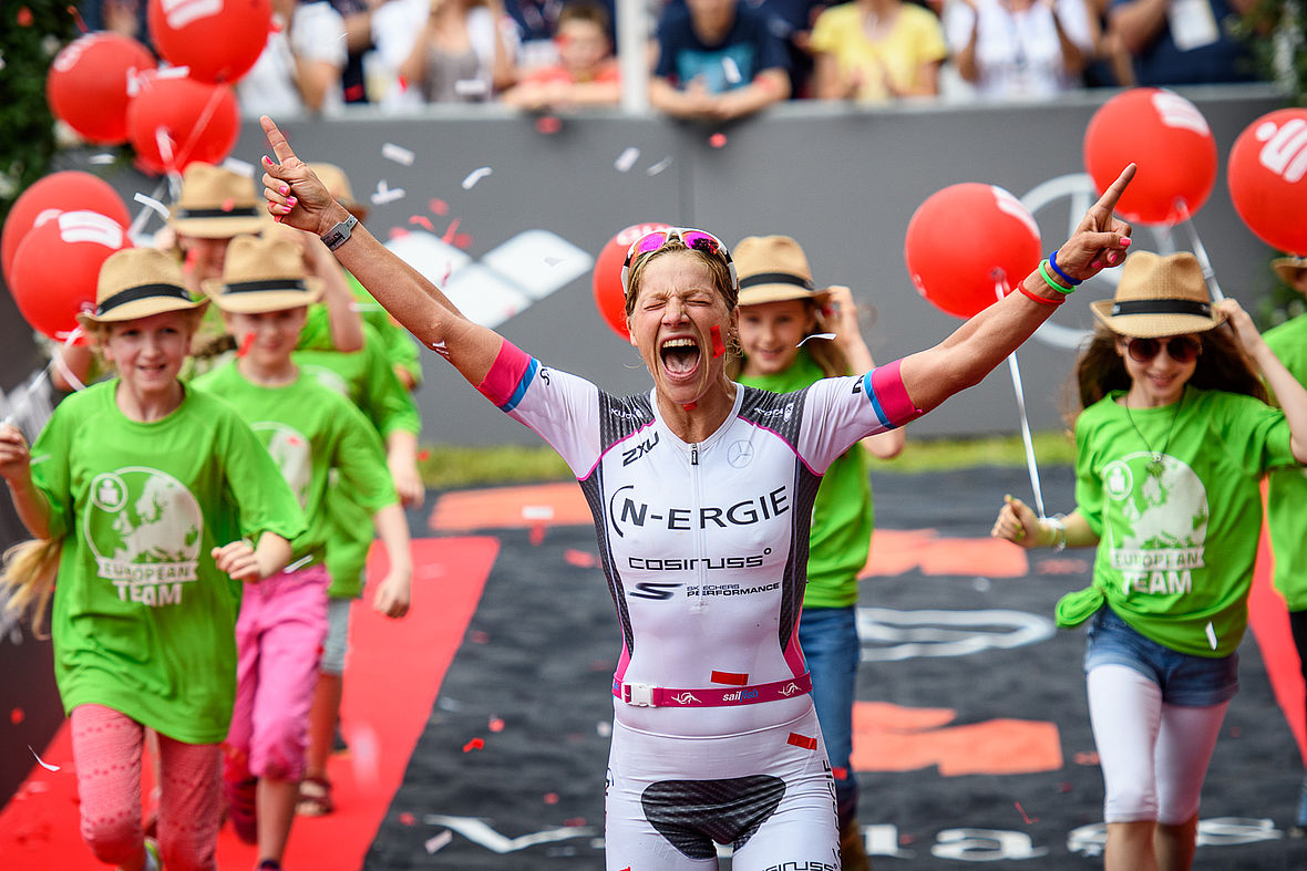 Anja Beranek: Ironman 70.3 Kraichgau-Siegerin 2016
