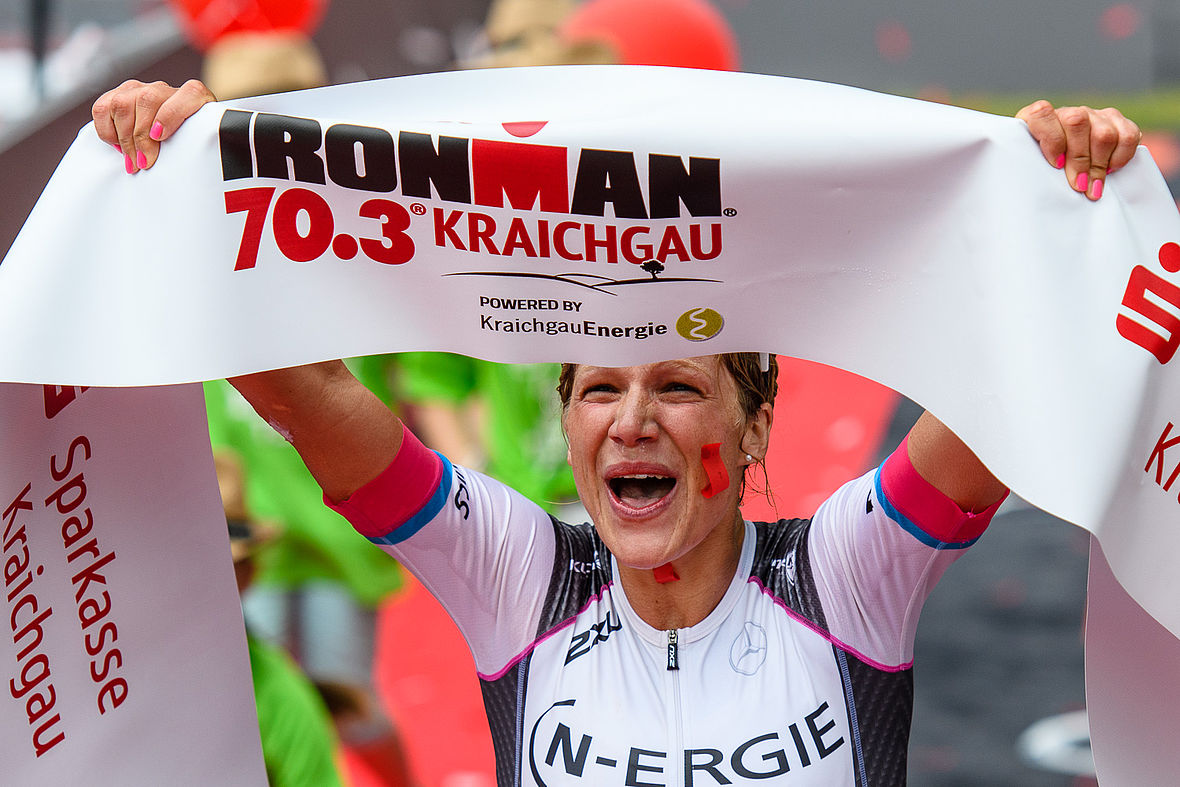 Für Beranek bedeutet der Sieg im Land "der Ironman-Sieger", in Anspielung auf Thomas Hellriegel und Sebastian Kienle, die aus dieser Gegend stammen - sehr viel
