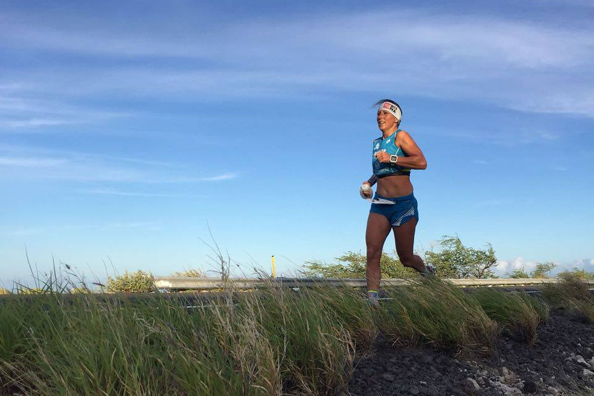 Tag 3: Steffi Steinberg beim Doppelmarathon von Hawi nach Kailua-Kona
