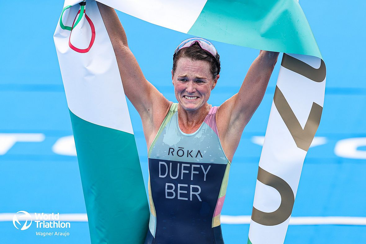 Flora Duffy ist die Triathlon-Olympiasieger von Tokio 2021